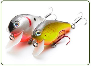 Short-lip crankbaits for shallow reef and rock.